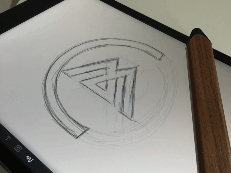 Logo Concept ae after effects animation branding fiftythree logo paper simple sketch