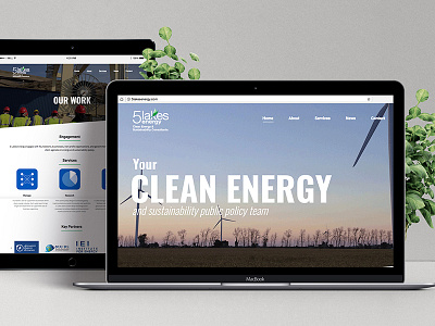 5 Lakes Energy Website web design website
