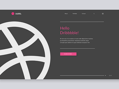 Hellodribbblee adobe illustrator adobe xd design flat hellodribbble minimal ui ui ux uidesign uidesigner web webdesign website