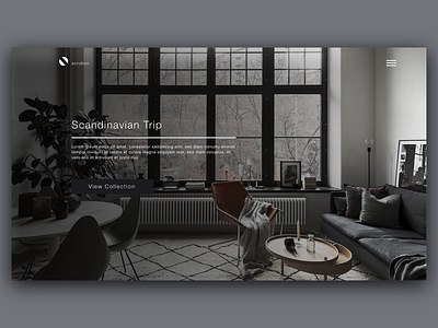 Scandinavian Design | Landing Page adobe xd app design firstshot flat hellodribbble icon identity illustrator logo minimal type ui uidesign uidesigner ux vector web webdesign website