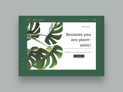 The Plant | Landing Page