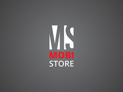 MobiStore Logo branding design illustration logo ui vector