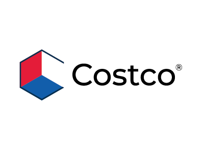 Day 30 - Costco blue challenge costco day logo modern red redesign retail simple thirty