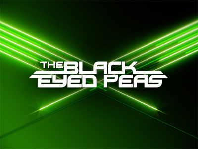 Black Eyed Peas black eyed peas glow green motion