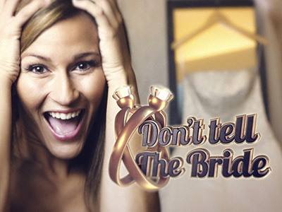 Don't tell th Bride 3d after effects bride diamonds element 3d gold motion motion design ring texture wedding