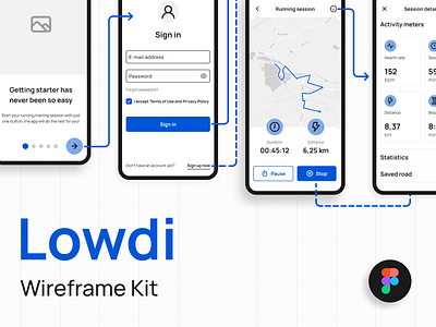 Lowdi - Figma Wireframe Kit Freebie