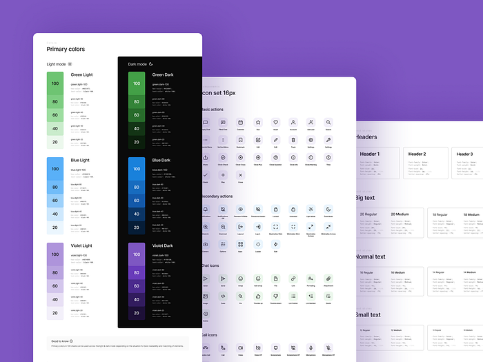 Style guide for chat app by Daniel Wodziczka for Software Mansion on ...