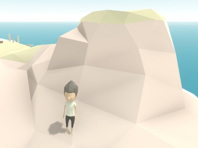 Lowpoly ground character game ground lowpoly unity