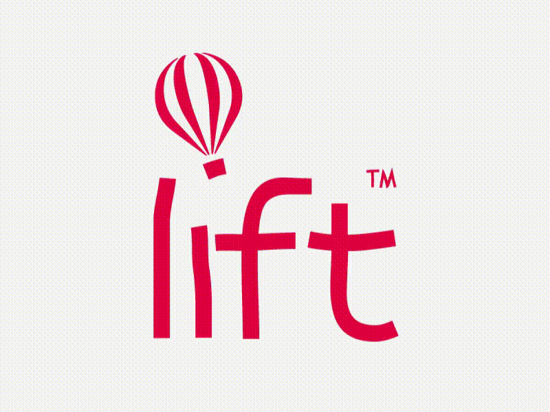 Lift animation dailylogochallange day2 design logo logo 2d