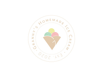 Grannys Homemade Ice Cream Logo