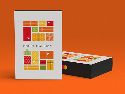 Holiday chocolates box chocolate christmas graphic design holidays illustration mastercard packaging