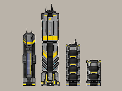 Sci-fi buildings