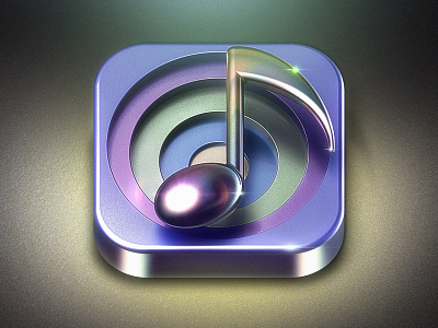 N Musical note 3d c4d design icon icon design logo photoshop ui