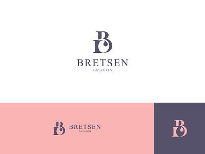 Bretsen art beautiful brand branding clean cute design dress fashion flat graphic design logo logo design minimal modern typography