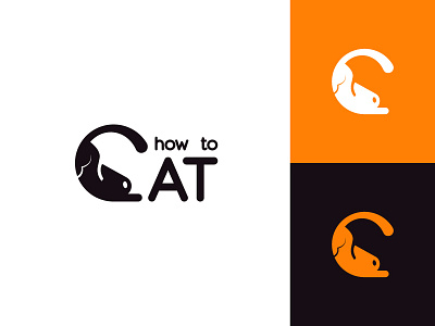 How to cat animal brand branding cat clean cute design flat graphic design logo logo design merchandise minimal modern pet typography videos