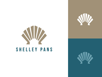 Shelley Pans beach brand branding clean design flat graphic design home house logo logo logo design minimal modern mortgage real estate sea shell typography