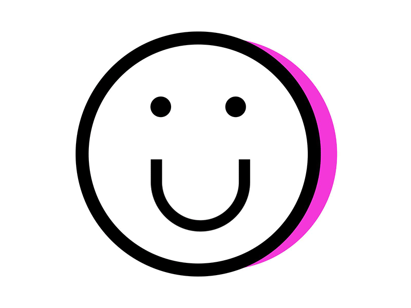 smiley + sadface (gif) animated animated logo design gif logo smiley face vector vectorart