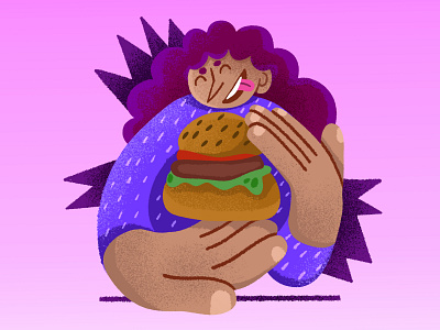 HAMBURGER GIRL