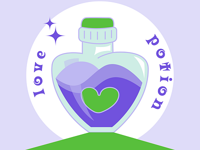 love potion bottle branding design heart illustration illustrator love love potion potion vector vector illustration vectorart