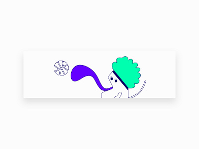 1. Basketball (NBA) basketball charachter clean dribbble illustration nba