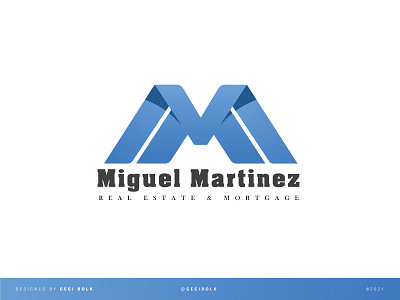 Miguel Martinez concept logo app branding design flat illustrator logo logofolio minimal vector
