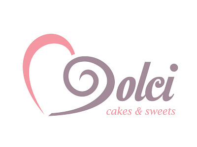 Dolci Logo brand cake dolci logo sweet