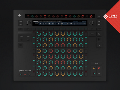 Phantom Hover audio controller daw design digital edm hover invo music phantom station