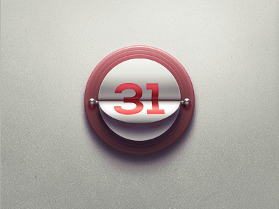 Circle Countdown calendar clock countdown flip icon ios iphone pnecas