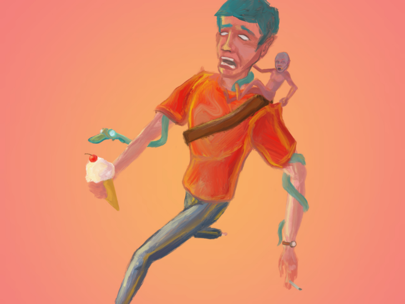 Time to run digital art artist procreate illustration