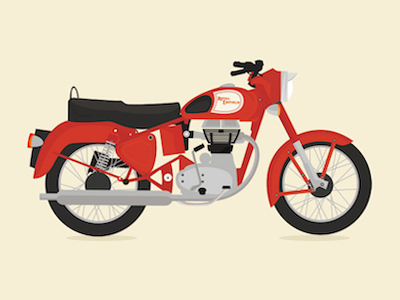 Royal enfield classic 2024 350 drawing