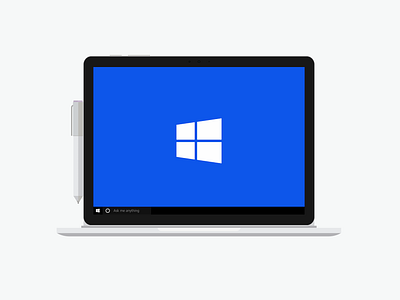 Download Microsoft Surface Book Free Psd Ai Mockup By Prasil Lakshmanan On Dribbble