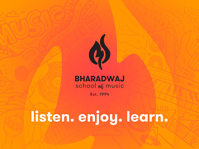 Bharadwaj School of Music bengaluru bharadwaj bharadwajschoolofmusic bornbasic bsm enjoy india learn listen music rebrand school