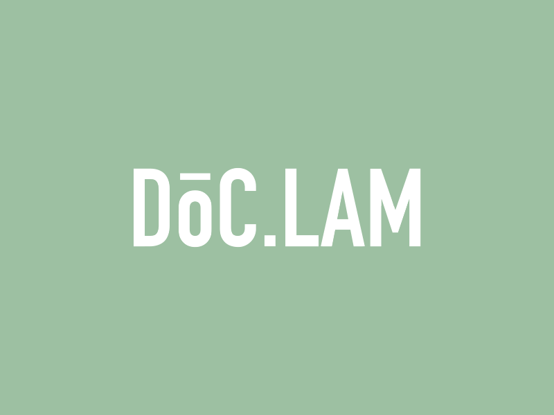 DoC.LAM Logo Animation 2d animation after effects animated logo animation best animation brand branding doc doctor logo logo animation logo reveal motion graphics ui ux