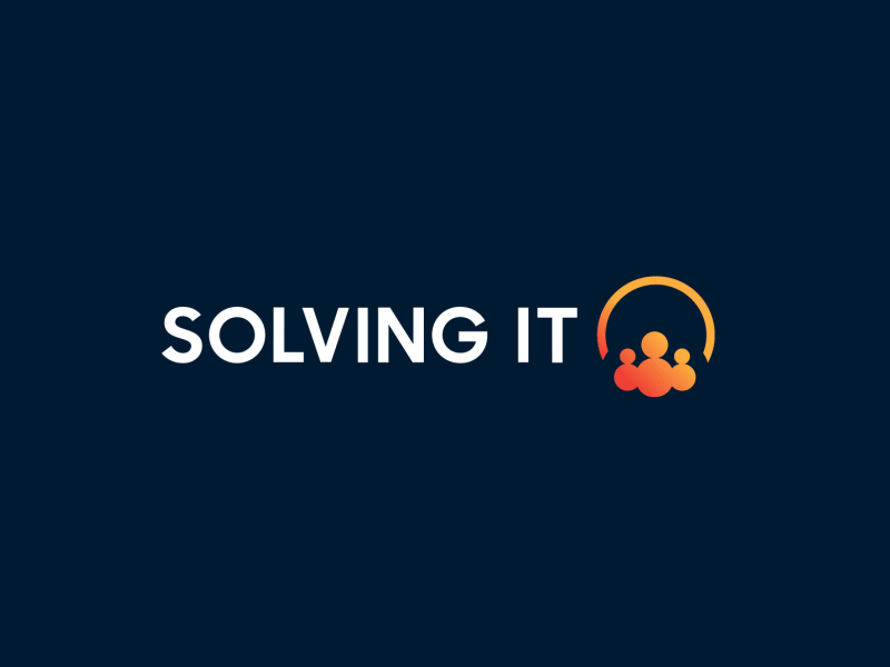 Solving IT Logo 2d animation after effects animated logo animation gif logo animation logo morphing logo reveal morphing motion graphics old new logo ui ux