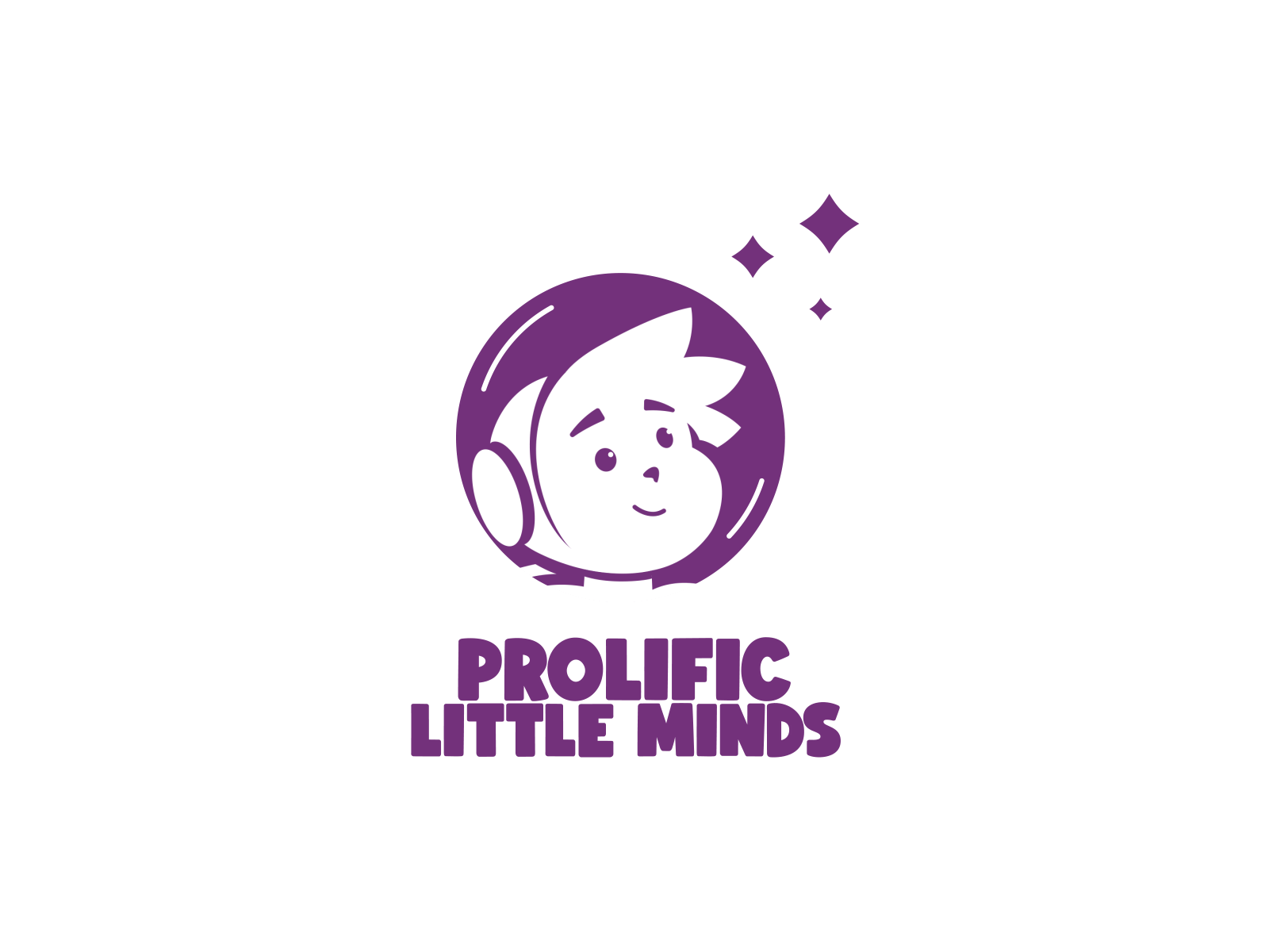Prolific Little Minds - Logo Animation 2d animation animated logo animation app gif intro intro animation little logo logo animation logo design logo reveal minds motion graphics stars ui ux web youtube youtube intro