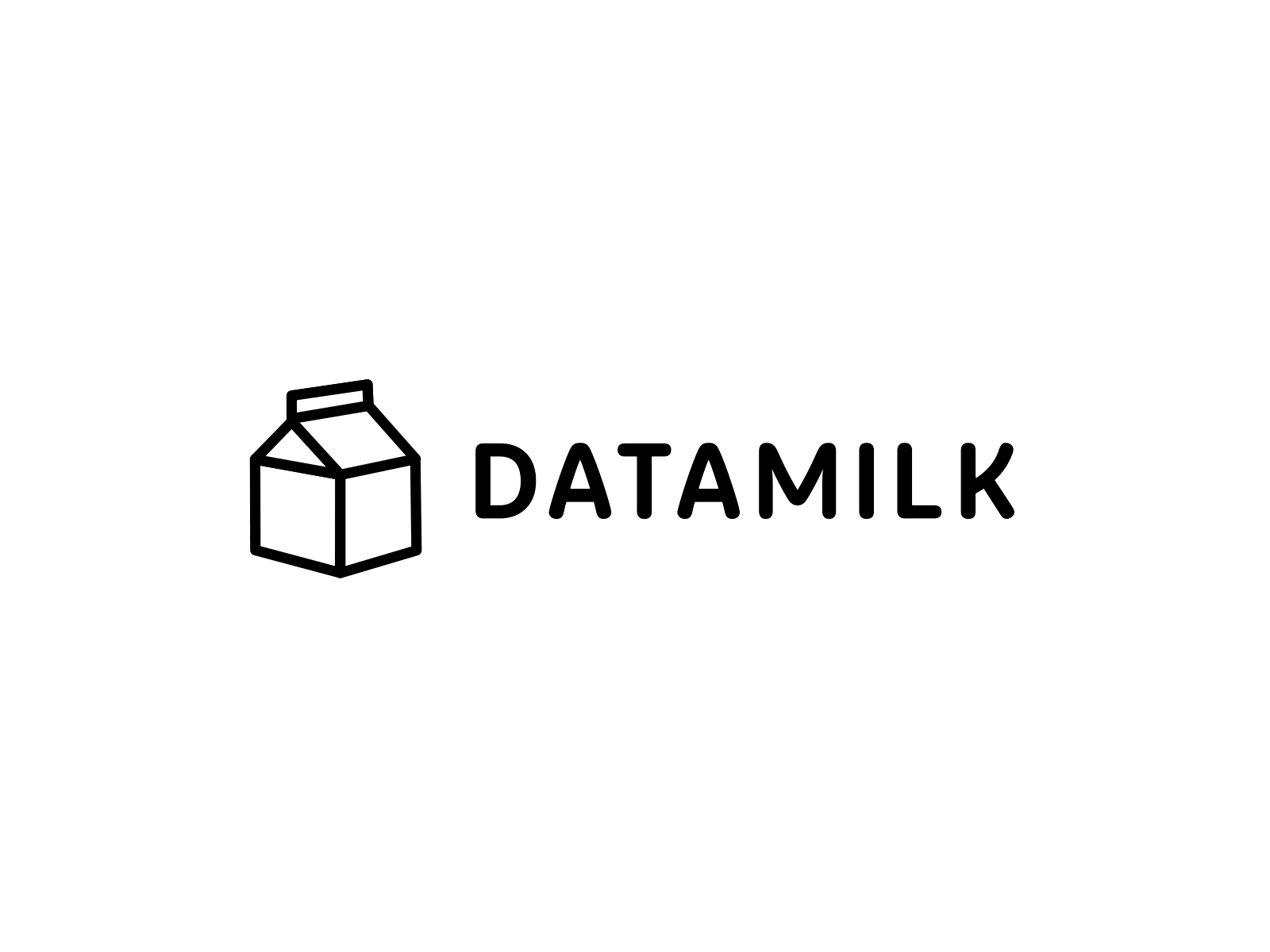 Datamilk - Logo animation 2d animation after effects animated logo animation brand animation branding data design fake 3d graphic design illustration logo logo animation logo reveal milk motion graphics ui