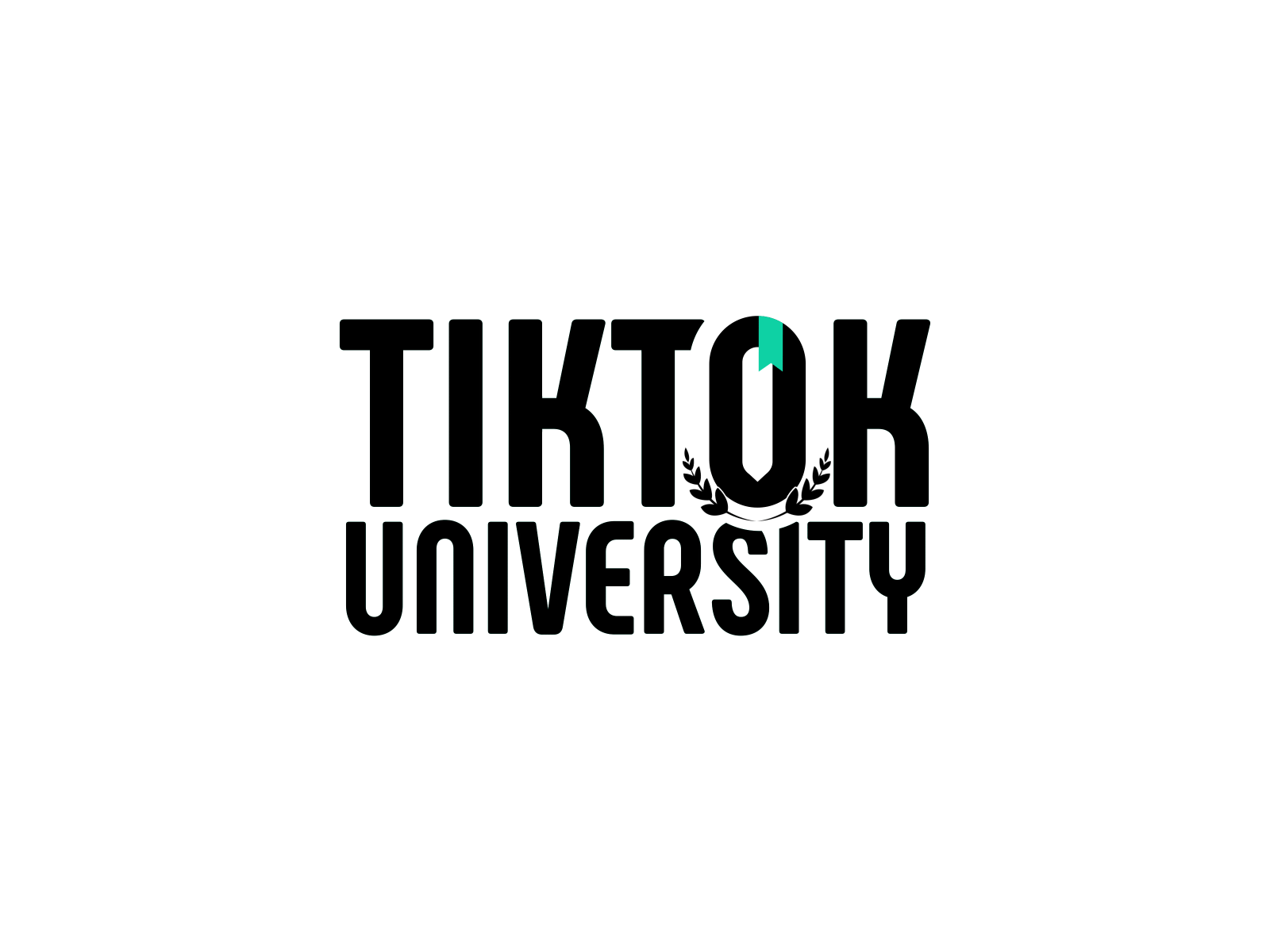 Tiktok University - Logo animation ae after effects animated logo animation branding design illustration logo logo animation logo reveal motion graphics tik tok tiktok tiktok university ui