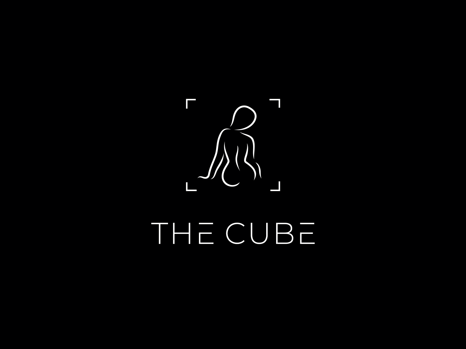 The Cube - Logo animation 2d animation 2d logo after effects animated logo animation app branding cube design girl illustration logo logo animation logo reveal motion graphics photo photographer the cube ui web