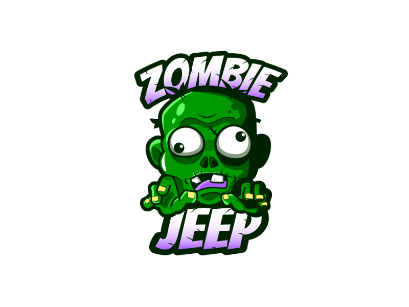 Zombie) after animated animation desighn effects graphics logo loop motion zombie