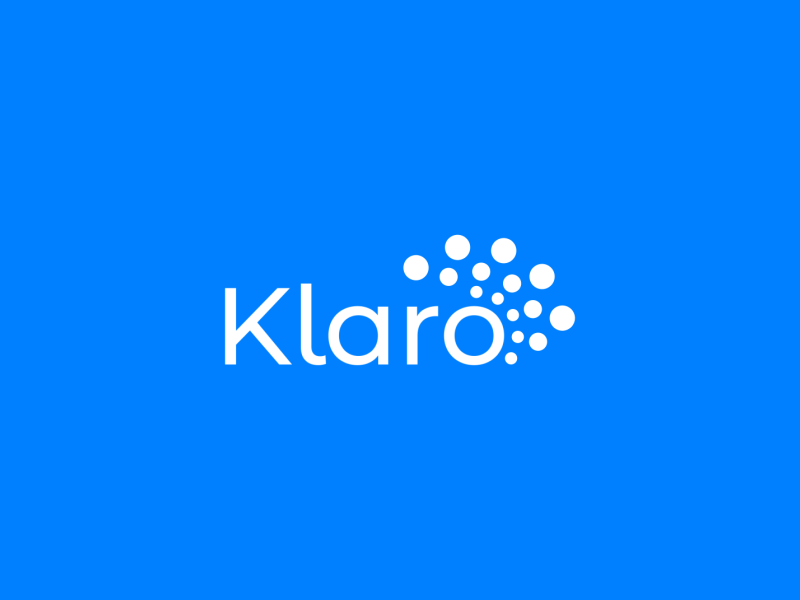 Klaro Logo Animation 2d animation after effects animated logo animation best animation logo logo animation motion graphics ui ux