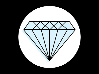 Diamond diamond icon illustration jewel sketch sparkle vector