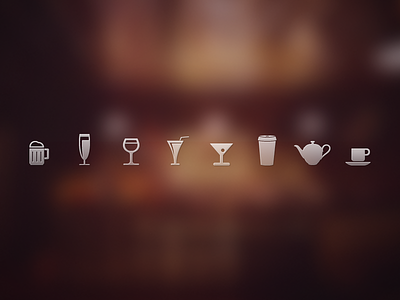 Drinks Icons alcohol bar download download icons drinks drinks icons free free download free icons free psd freebie icon psd icons illustration psd