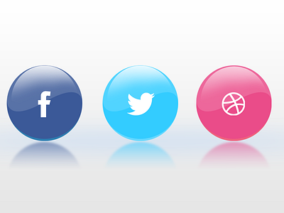 Social Media Icons button dribbble facebook icons shiny social social icons social media twitter ui