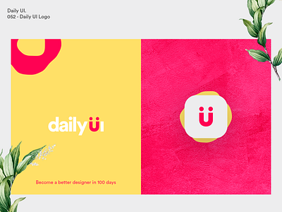 Daily UI - Daily UI Logo app app logo branding dailyui design icon logo