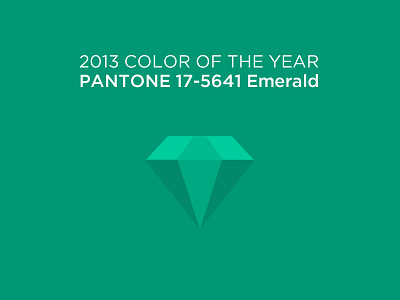 Pantone Emerald