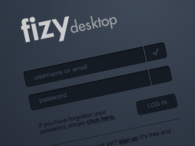 Fizy Desktop application desktop fizy music