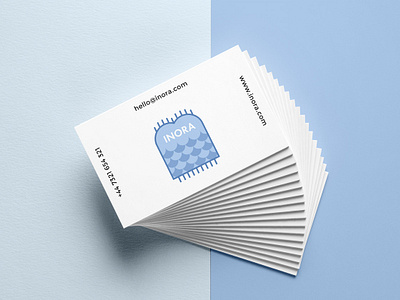 Inora Blankets Business Cards by Joanna Varró on Dribbble