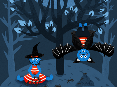 Halloween Party Illustration