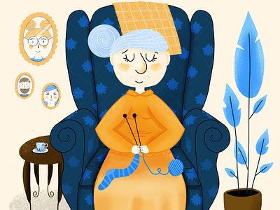 Granny Illustration designs, themes, templates and downloadable graphic  elements on Dribbble