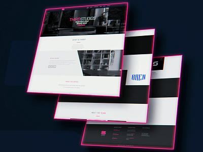 Third Studios Landing Page